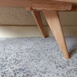 Vintage secretary with compass feet renovated