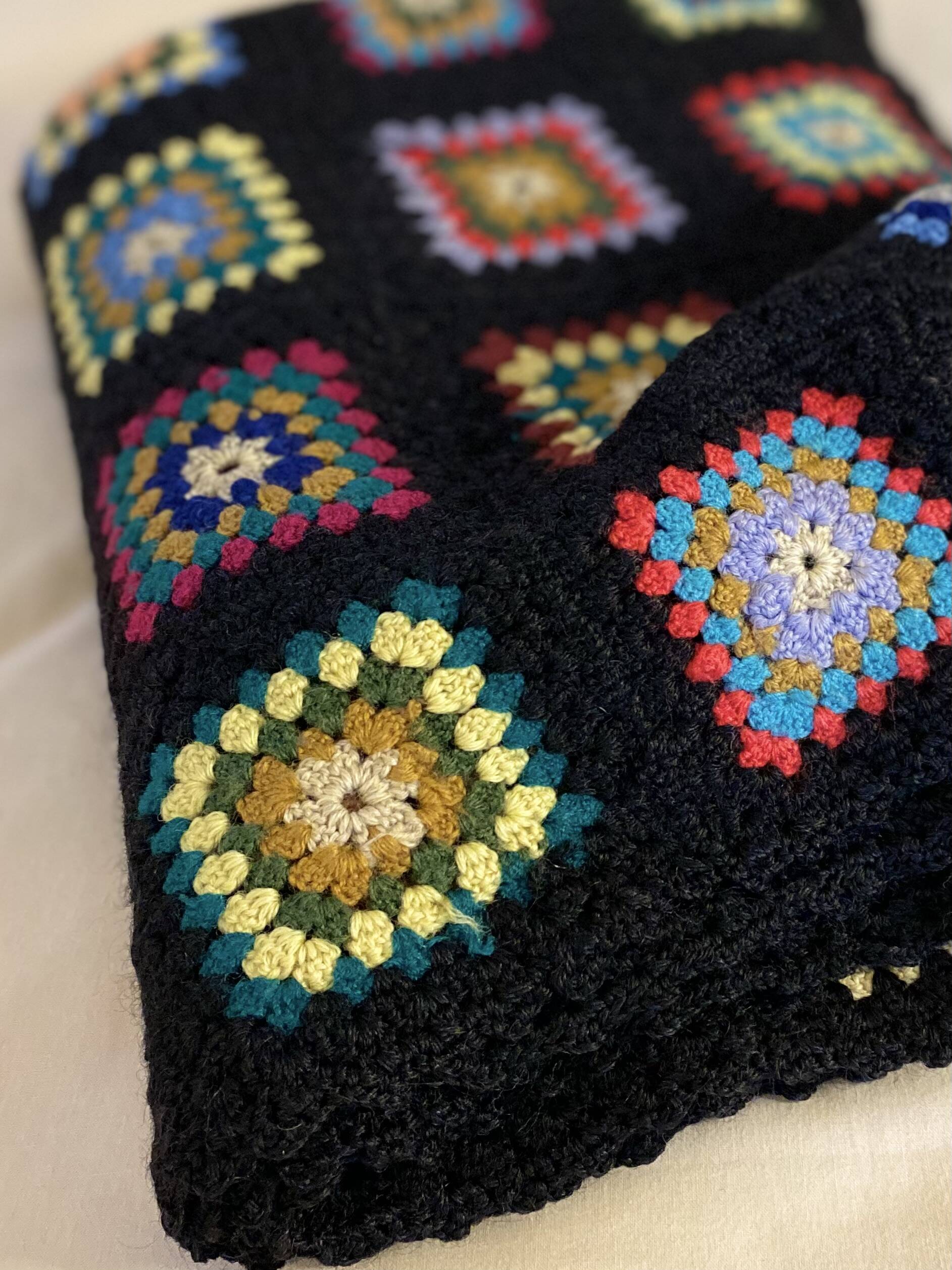 Vintage bedspread - handmade