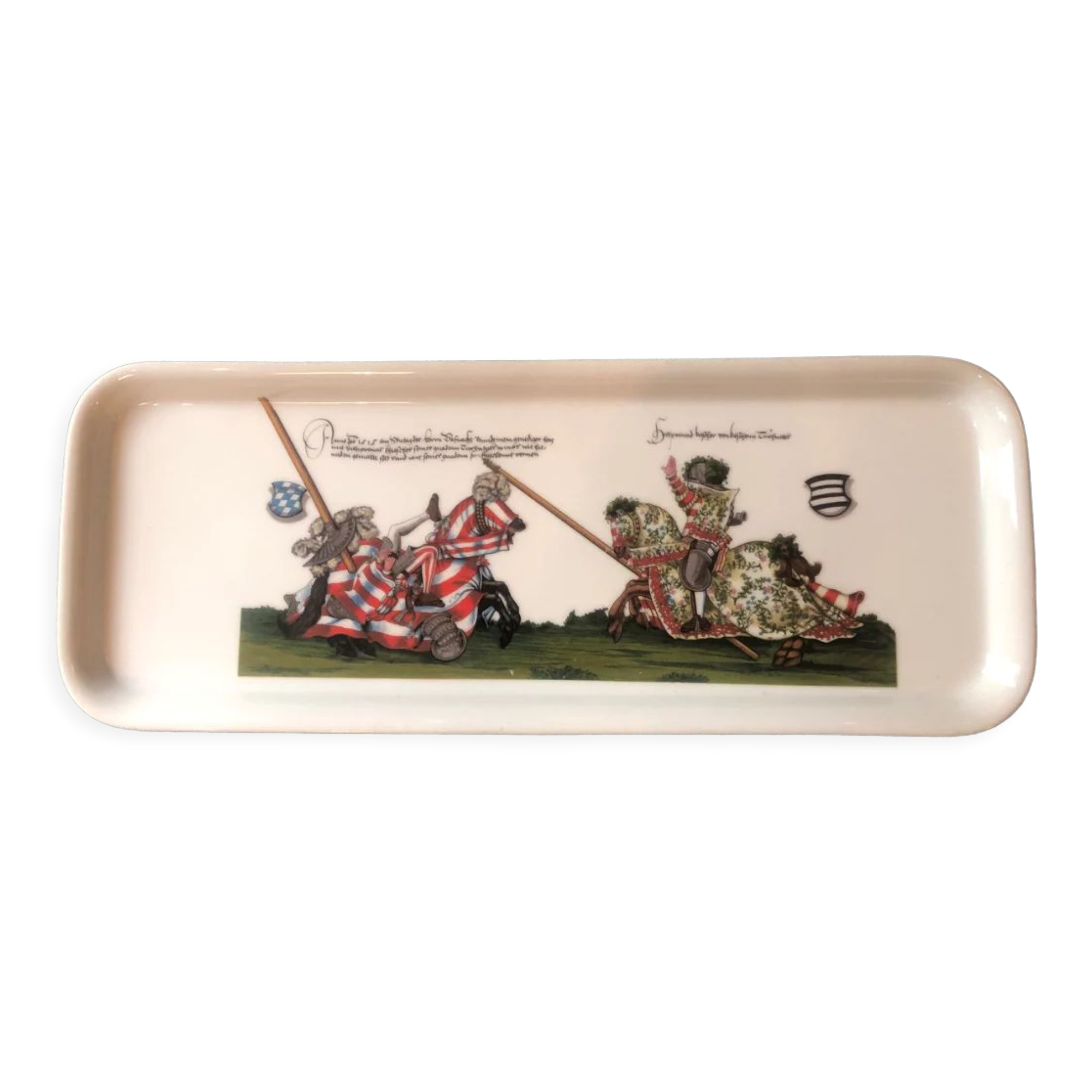 Knights cake dish