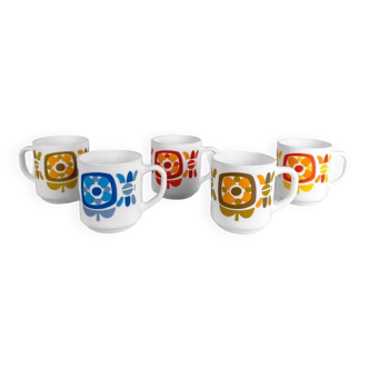 Mugs Mobil années 70