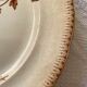 3 plates dessert Choisy le Roi terre de fer