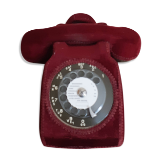 Dial phone and its velvet shell