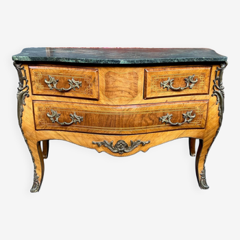 Louis XV style chest of drawers.
