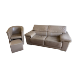 Sofa and armchair