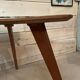 Table basse haricot vintage année 50