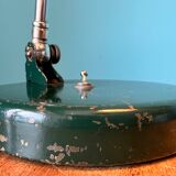 Bedside lamp from the 1950's, mid century table lamp with industrial style
