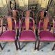 Suite de 6 chaises gondoles de style Art Déco