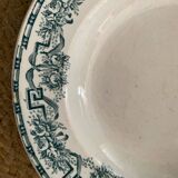 Iron earth soup plates from Moulin des Loups and Salins.