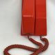 Téléphone des années 1970 orange