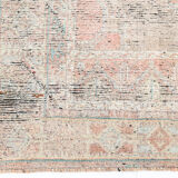 Turkish vintage area rug 221x112cm