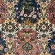 tapis d'orient à décor d'oiseaux 150/205cm