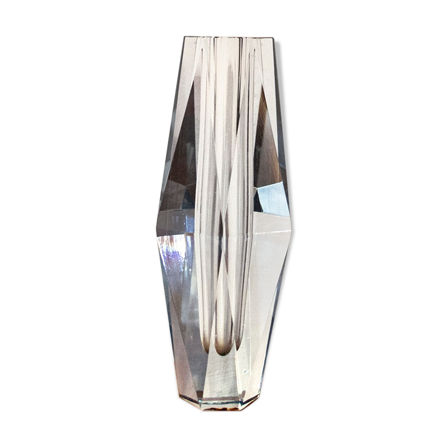 Glass vase by Asta Strömberg for Strömbergshyttan, 60s