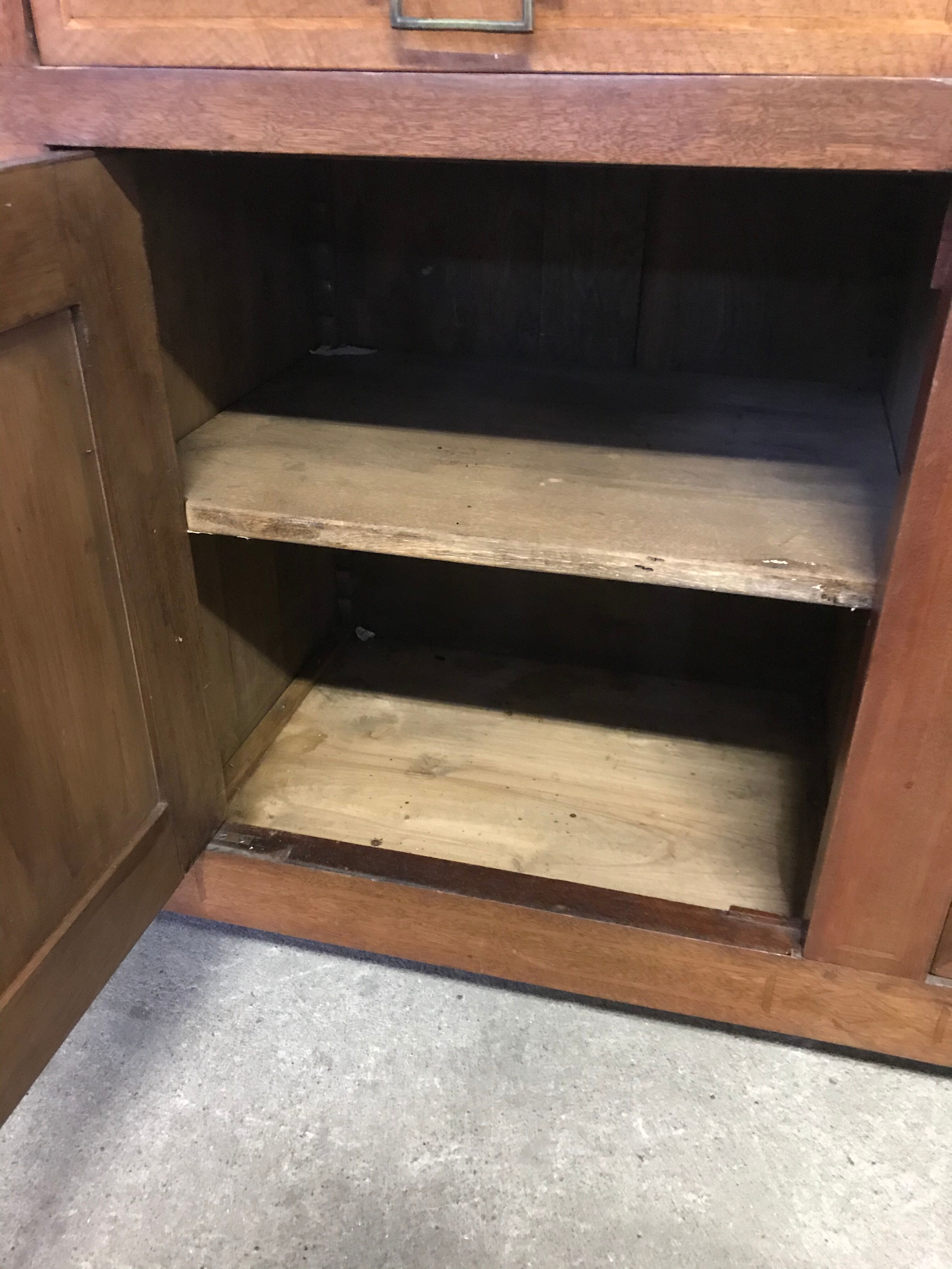 Louis XVI buffet - walnut board 19th