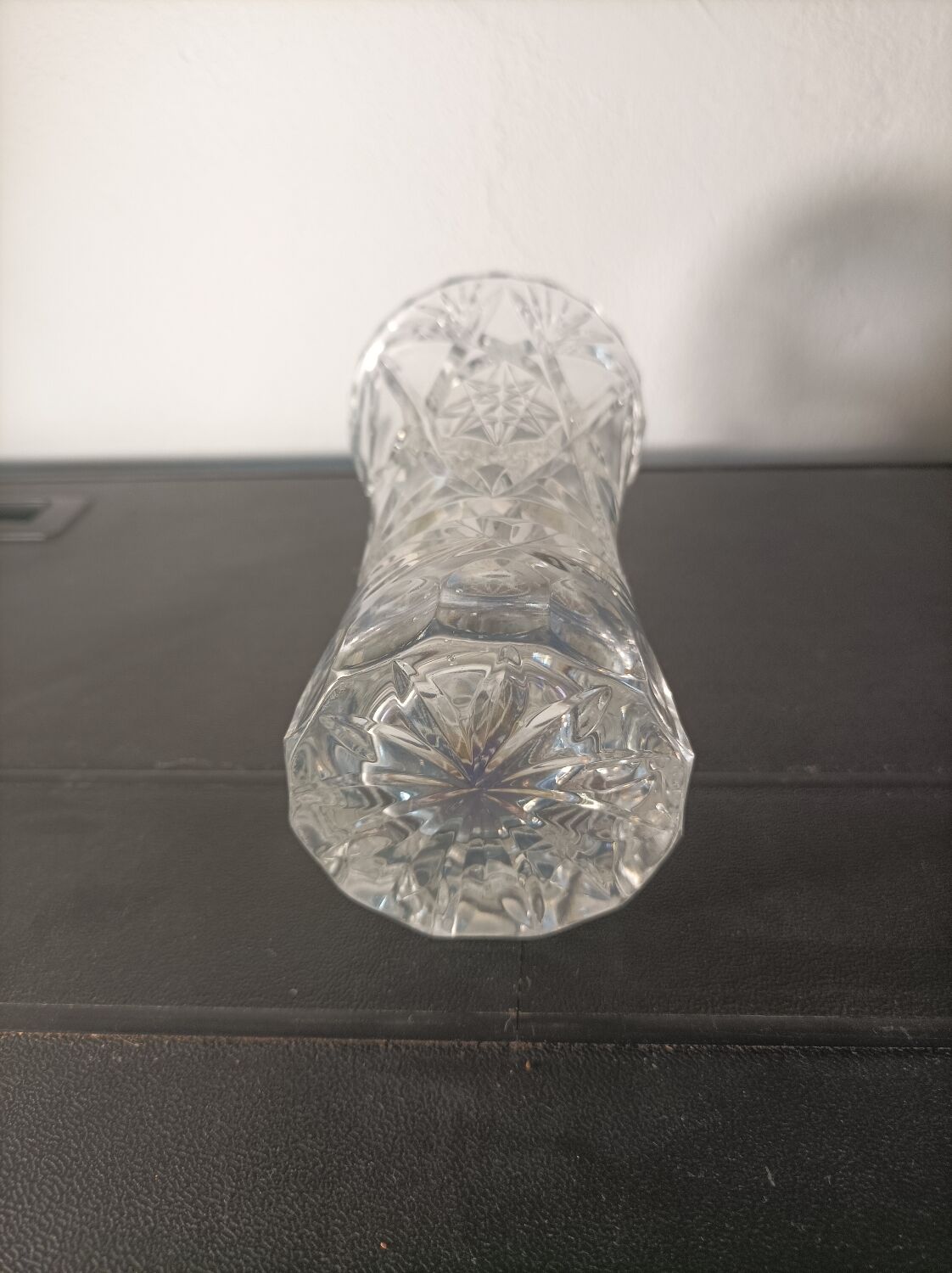 Vase en cristal de bohème