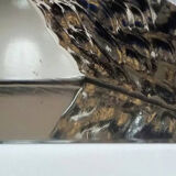 Vase Mandruzatto asymmetrical Murano Sommerso 70's