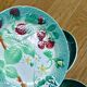 1922 KG Lunéville Badonviller barbotine fruit plates