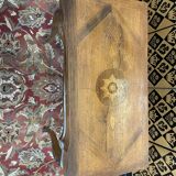 Louis XV style games table in marquetry