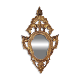 Miroir bois doré 56 x 32 cm