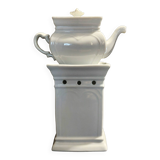 Complete Paris white porcelain teapot