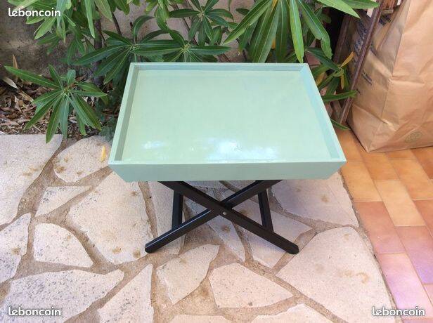 Vintage folding coffee table.