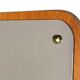 Sweden teak mirror, 67x38cm, 1960