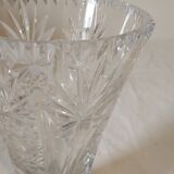 Beautiful crystal vase
