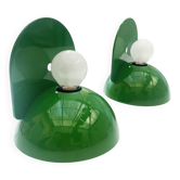 Pair of Buco wall lights designed by Claudio Dini for Artemide in 1974