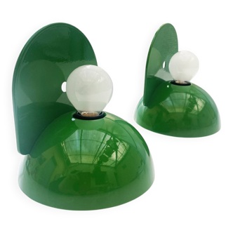 Pair of Buco wall lights designed by Claudio Dini for Artemide in 1974