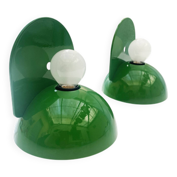 Pair of Buco wall lights designed by Claudio Dini for Artemide in 1974