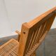 Mid-century German rattan rocking chair from Deutschen Werkstätten Hellerau, 1960s.