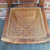 Louis XV style cane chair in beech