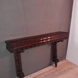 Original mahogany console