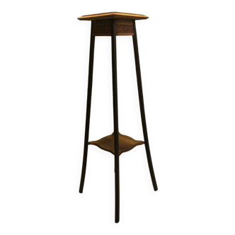 Celestine wooden plant holder