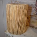 Raffia lampshade