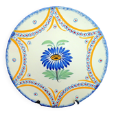Large earthenware dish from Quimper