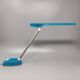 1990s Gorgeous Blue Table Lamp "Microlight" by Ernesto Gismondi for Artemide. Made in Italy