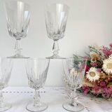 9 vintage red wine glasses