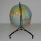 Old cardboard globe Girard and Barrère 50's