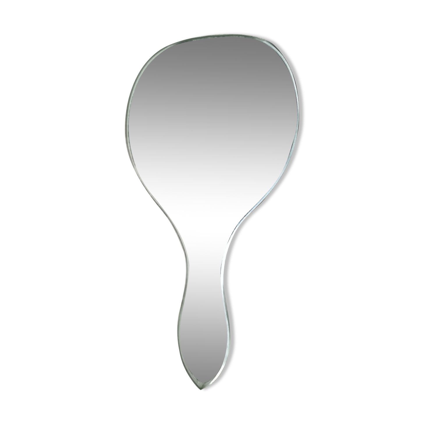 Mirror facing old hand