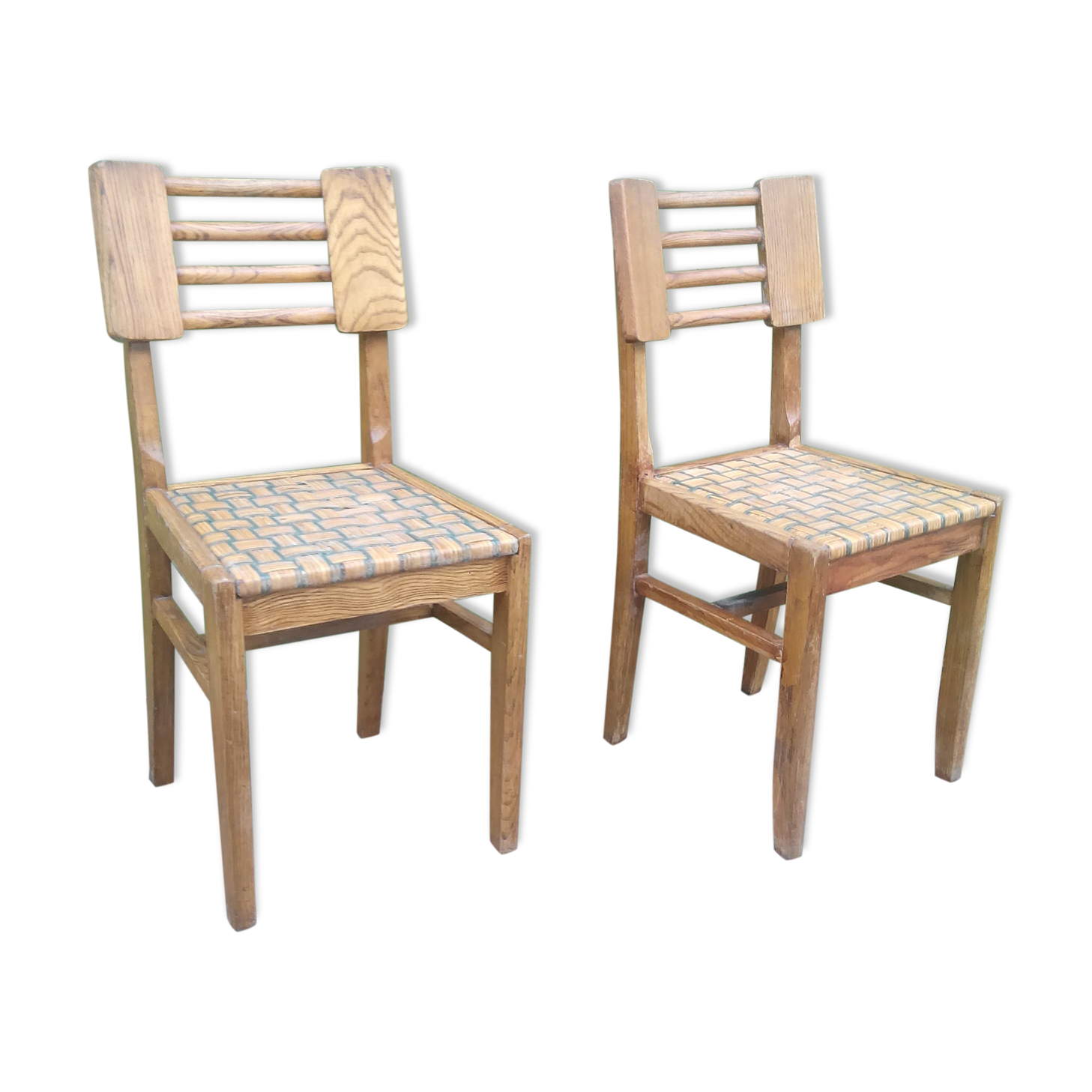 Set of two chairs, Pierre Cruege, 50 years