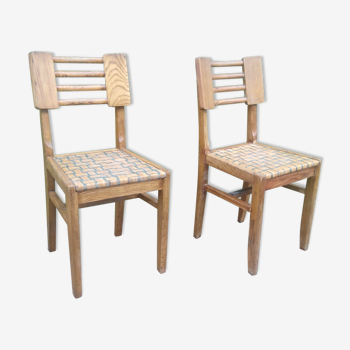 Set of two chairs, Pierre Cruege, 50 years