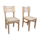 Set of two chairs, Pierre Cruege, 50 years