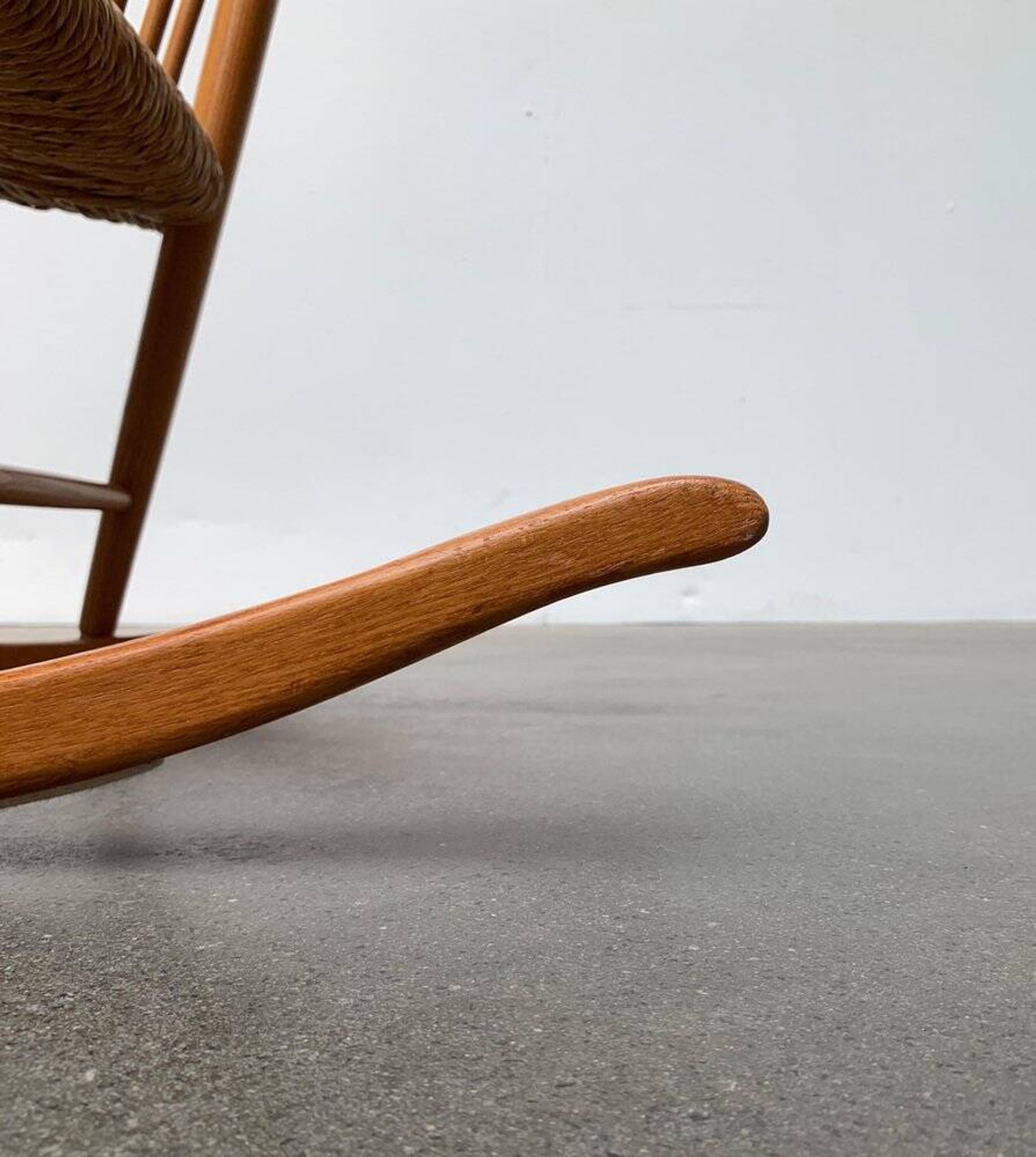 Mid-century Danish rocking chair