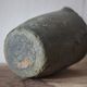 Old foundry crucible, plant pot, planter, cache pot, decoration