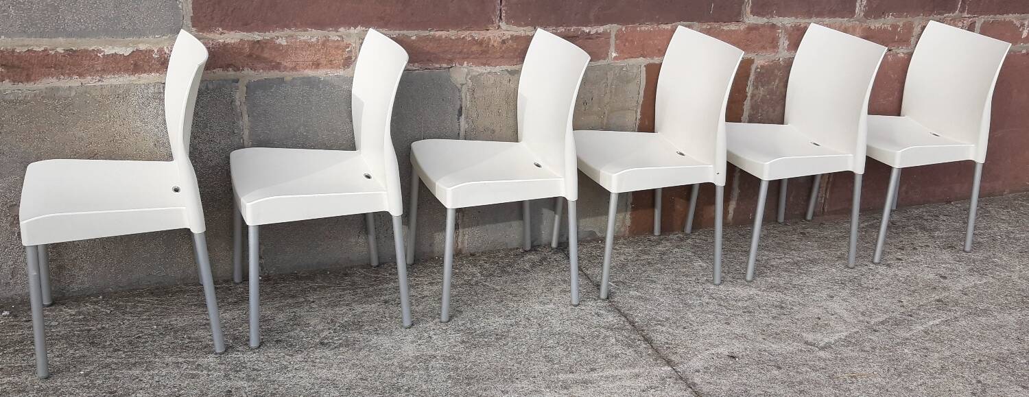 Chaises Pedrali "Ice 800" (Lot de 6)