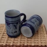 Alsatian beer mugs