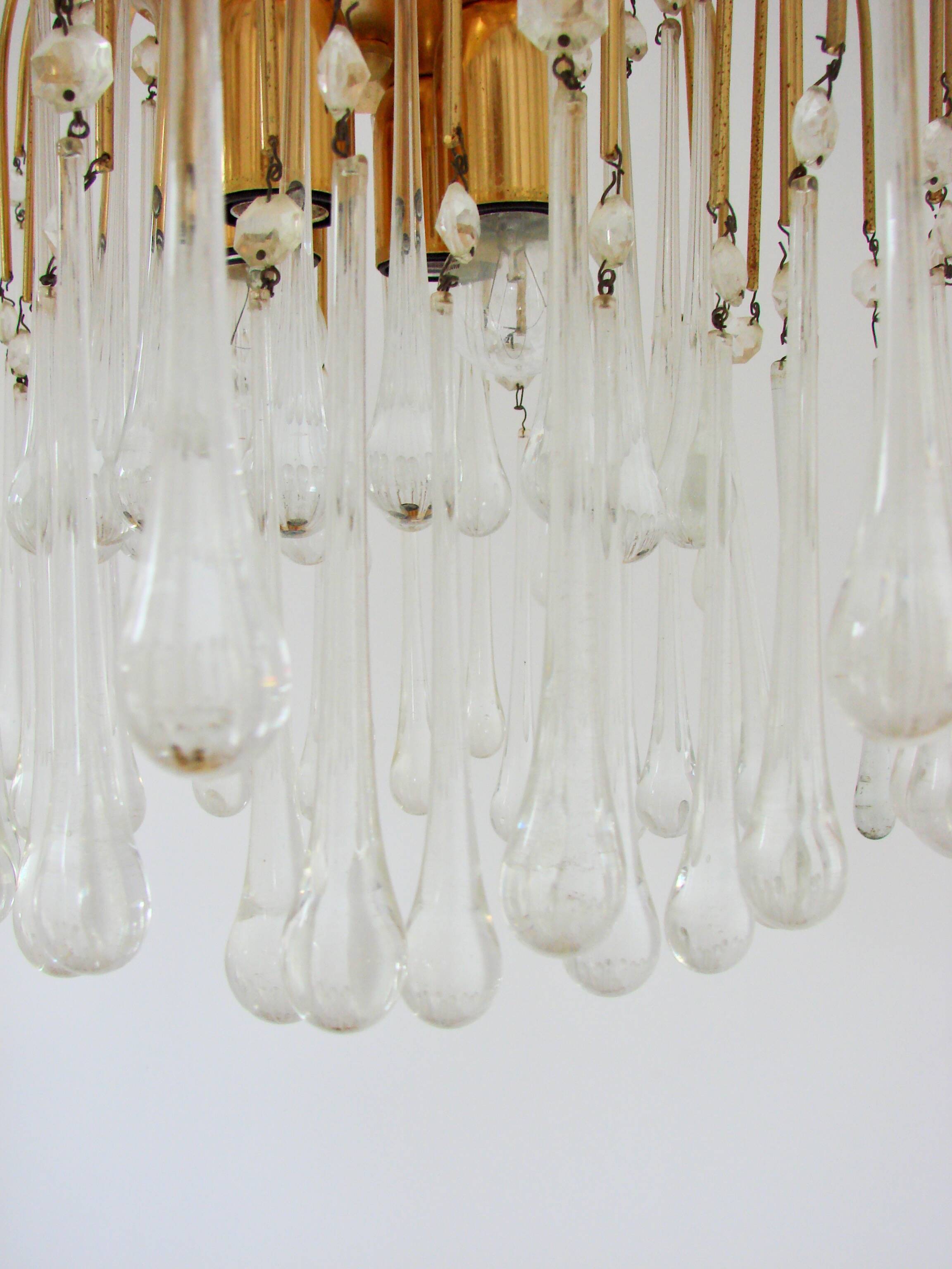 Pendant lamp designed by Paolo Venini, 1970s.