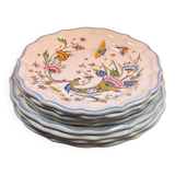 Lot 8 plate Gien cornucopia 23 and 25 cm