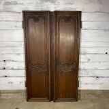 Portes armoire en chêne