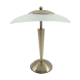 Lampe de bureau métal et verre Lloytron
